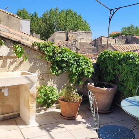 La Confidentielle Centre Ville Arles Terrasse ภายนอก รูปภาพ